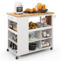 Kitchen Island Trolley Cart on Wheels