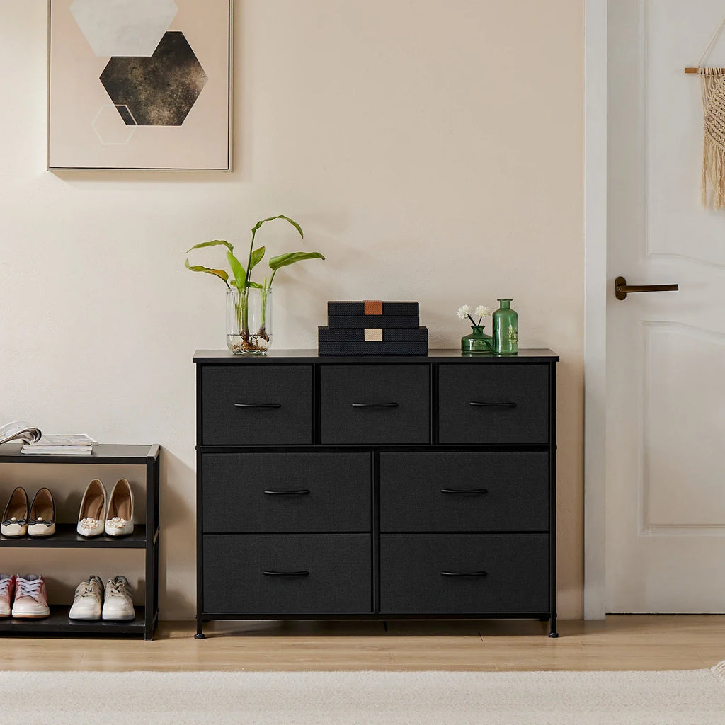 7 Fabric Drawers Organizer Storage Closet