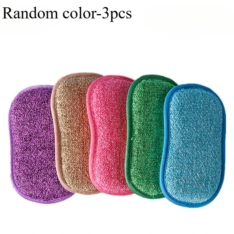 5/10/20PCS Reusable Washable Sponges