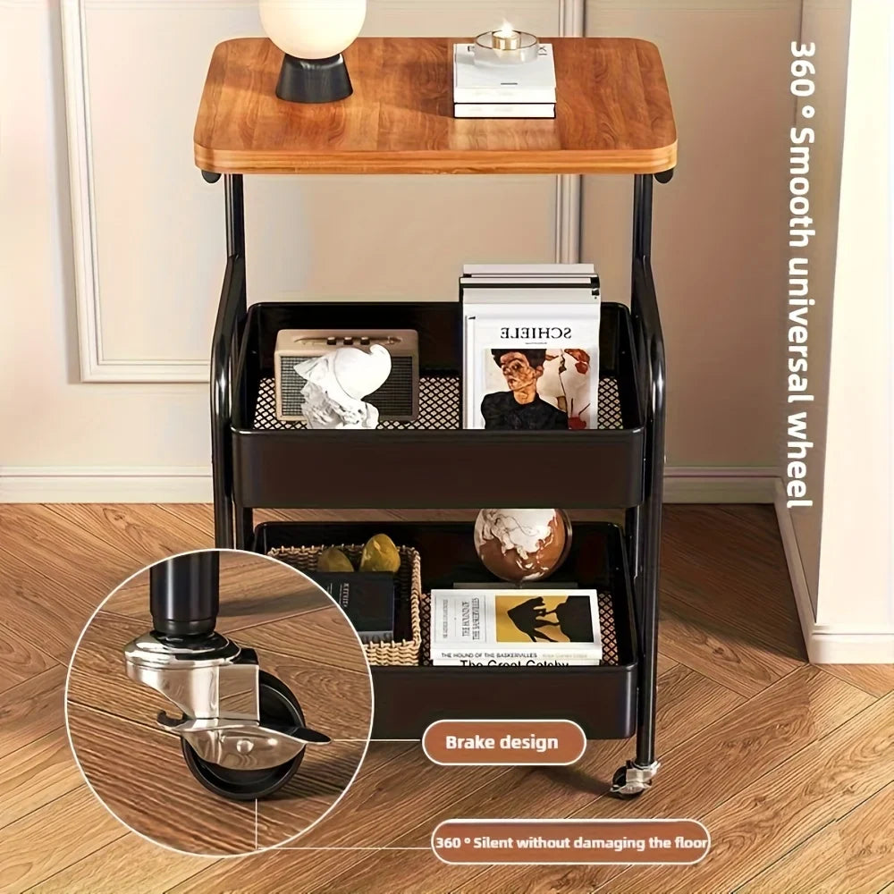 3 Tier Rolling Kitchen Cart