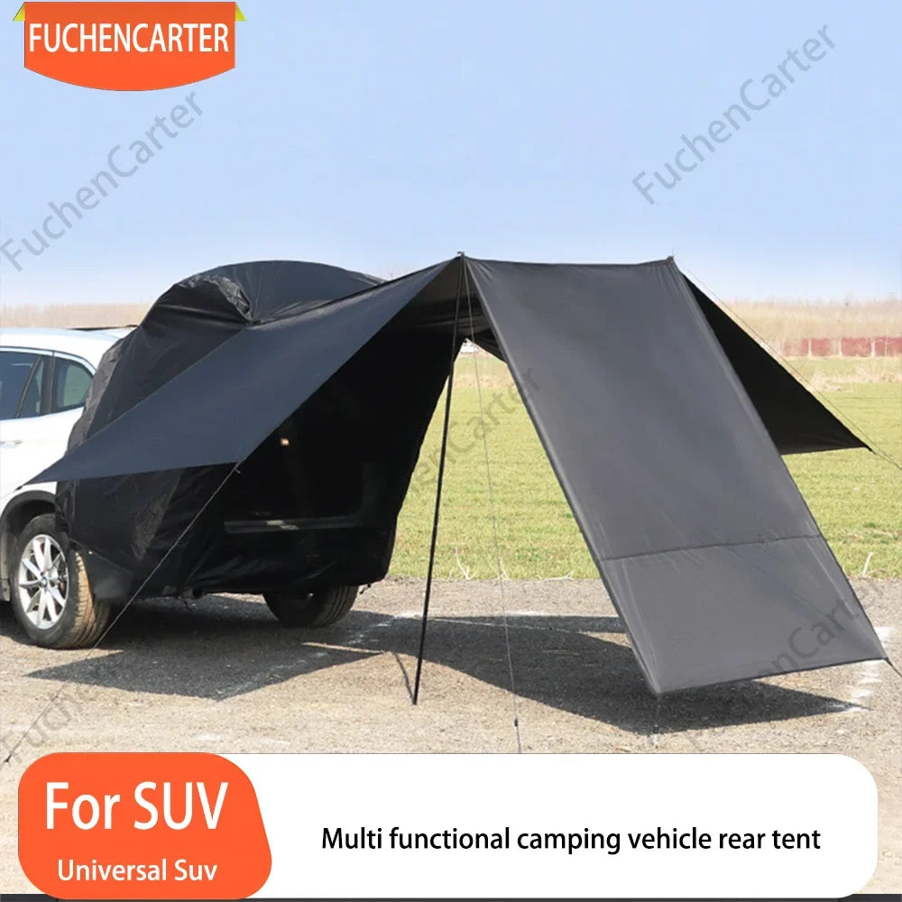 Portable SUV Tailgate Trunk Tent 3-Side
