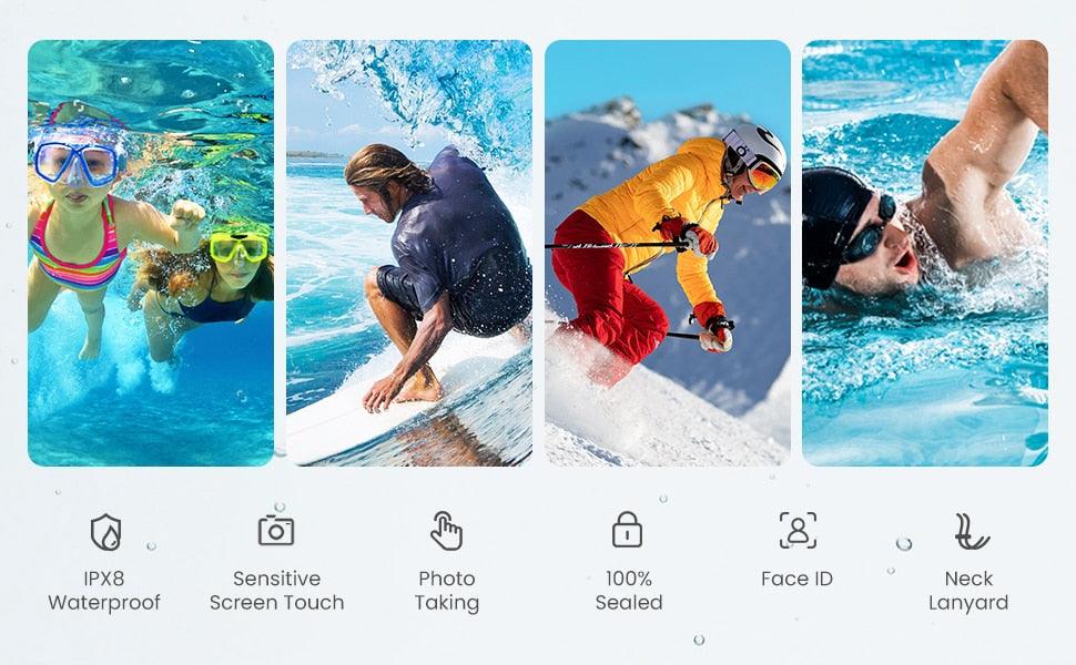 IPX8 Waterproof Phone Case Bag For iPhone