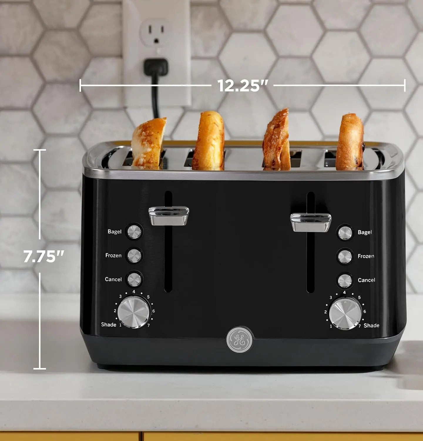 XMSJ Toaster With Extra Wide Slots For Bagels And Bread