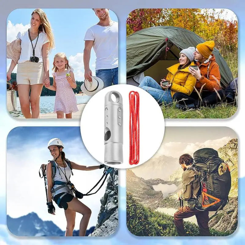 Titanium Whistle Urgent Survival Whistle Safety Tool