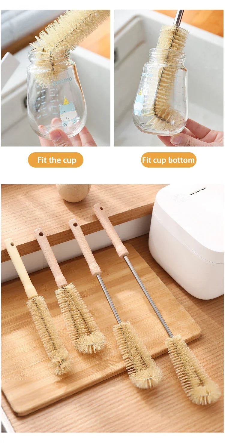 Kitchen Cleaning Tools Drink Bottles Glass Scrubbers Cleaning Brush