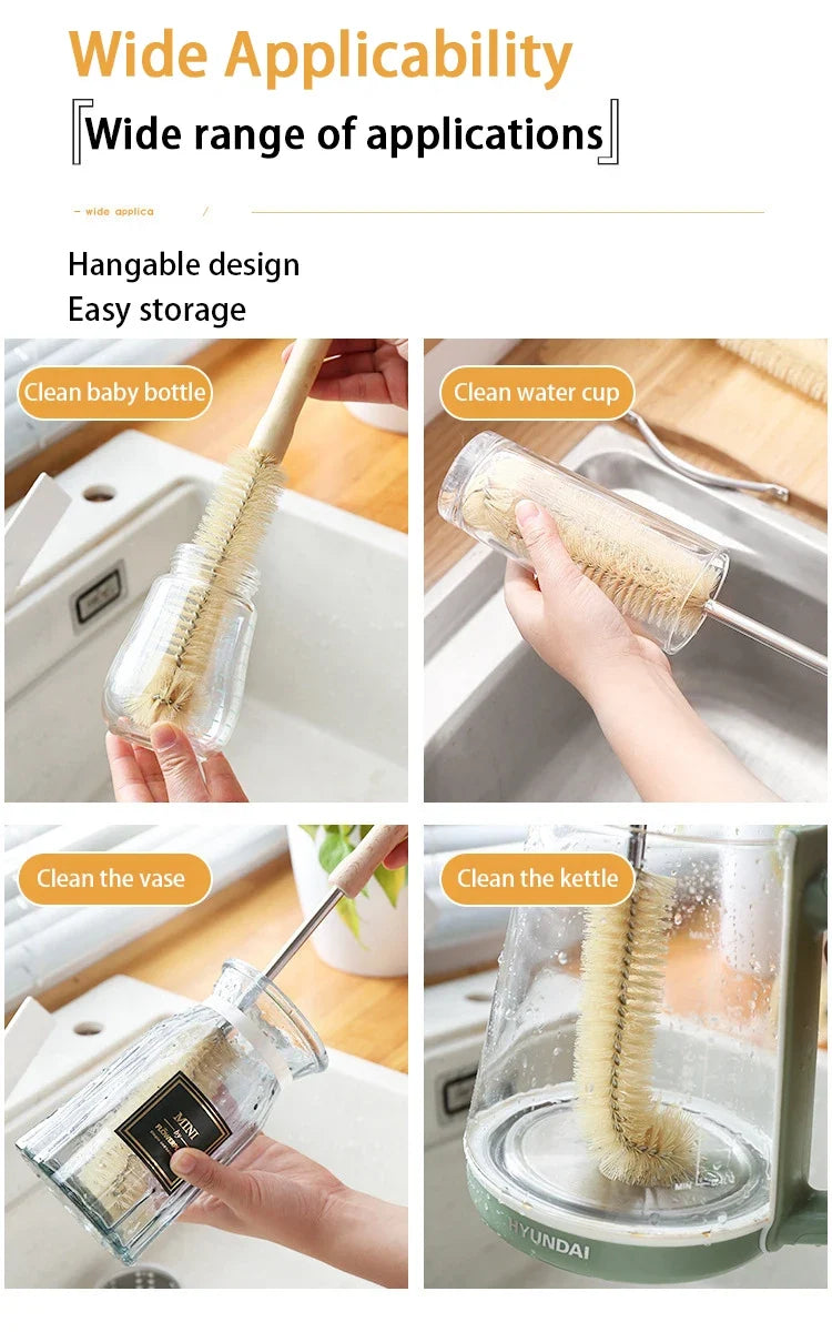Kitchen Cleaning Tools Drink Bottles Glass Scrubbers Cleaning Brush