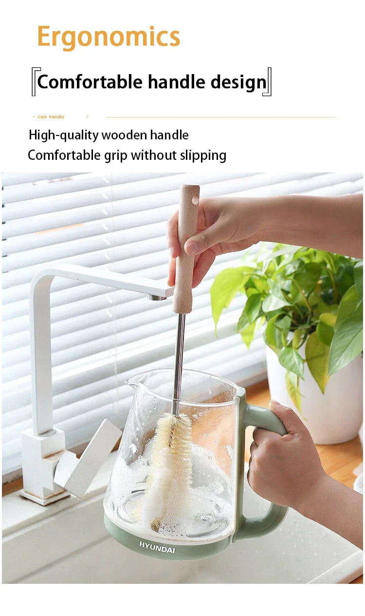 Kitchen Cleaning Tools Drink Bottles Glass Scrubbers Cleaning Brush