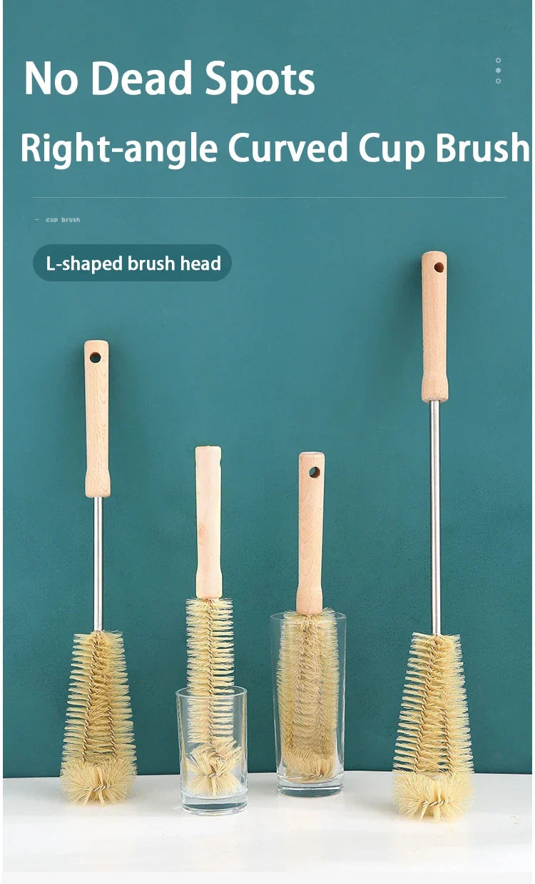 Kitchen Cleaning Tools Drink Bottles Glass Scrubbers Cleaning Brush