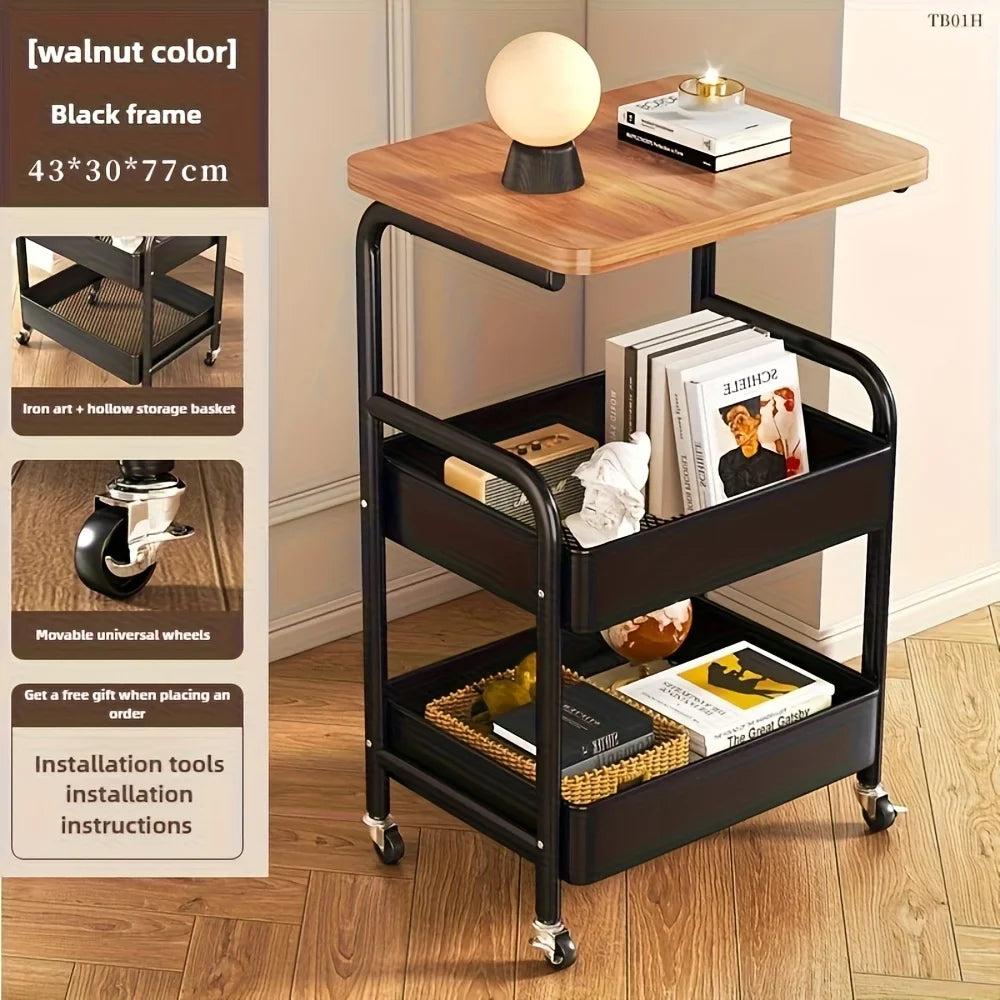 3 Tier Rolling Kitchen Cart