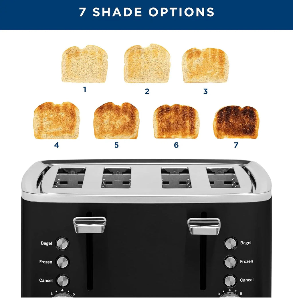 XMSJ Toaster With Extra Wide Slots For Bagels And Bread