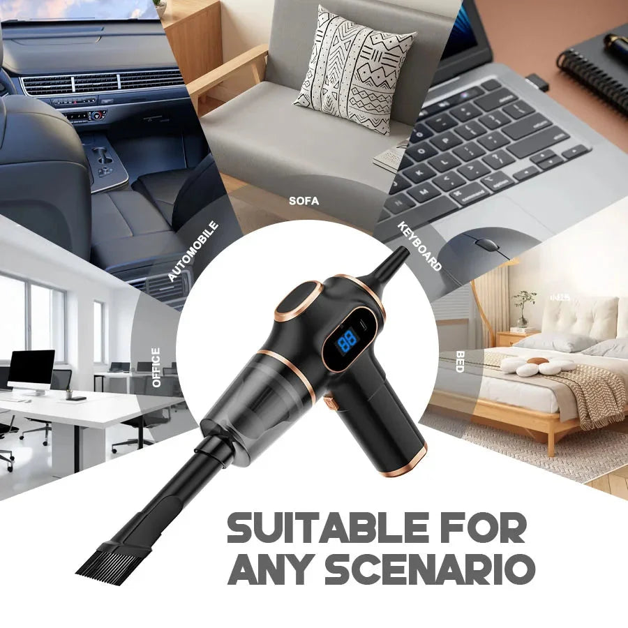Mini Wireless Car Vacuum Cleaner