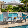 Adirondack Chairs Set of 2 with Cup Holders