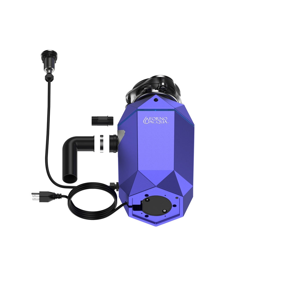 FORNO ACQUA Bright DIAMOND Amethyst 1HP Super Quiet Garbage Disposal