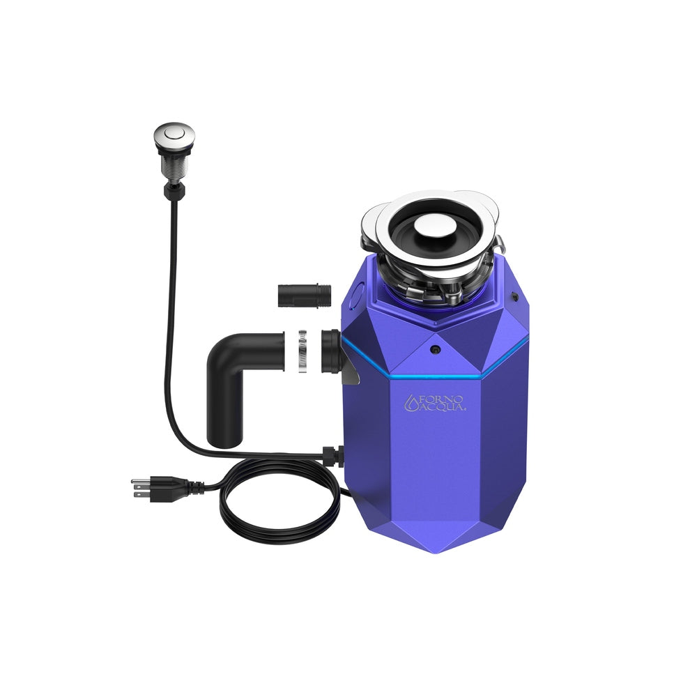 FORNO ACQUA Bright DIAMOND Amethyst 1HP Super Quiet Garbage Disposal