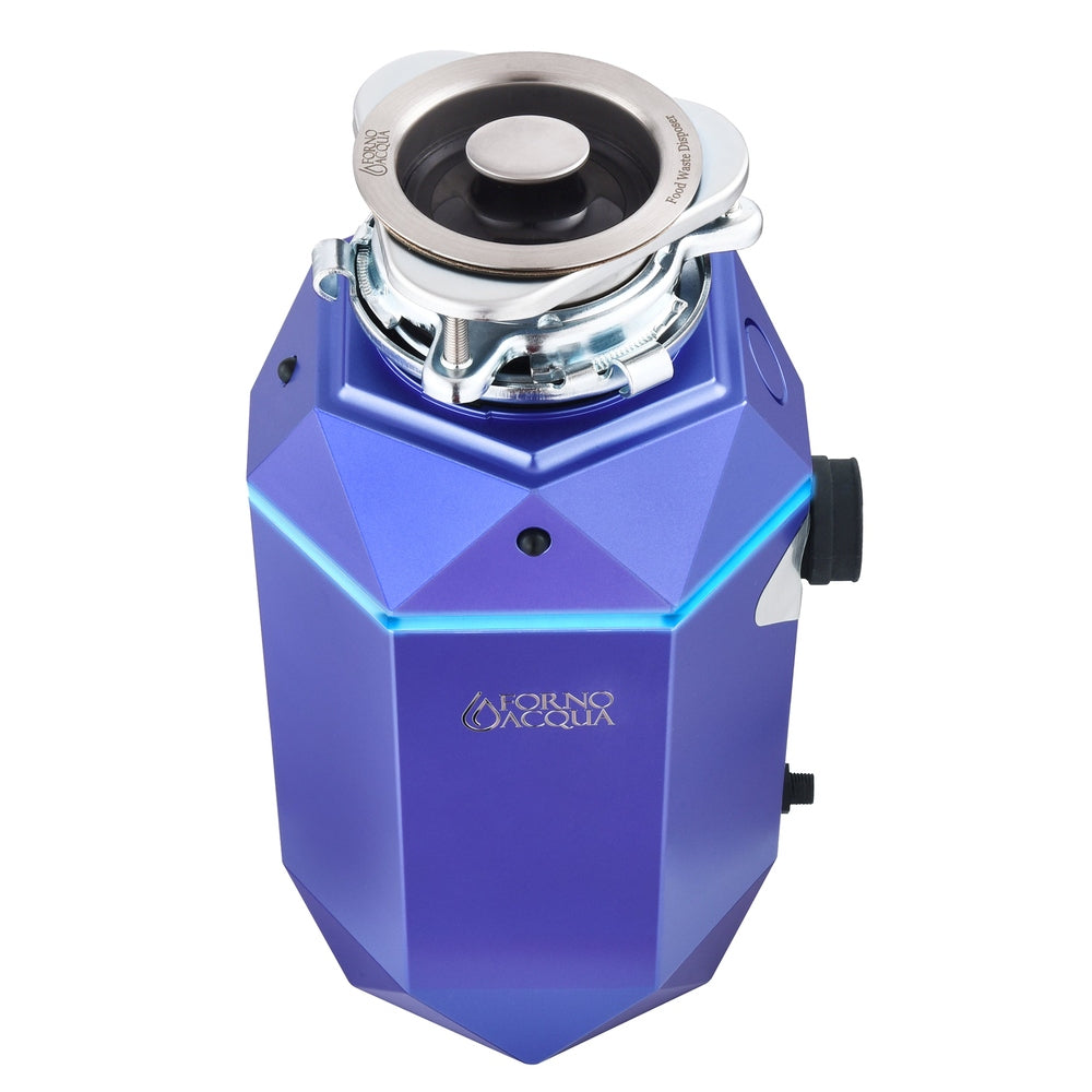 FORNO ACQUA Bright DIAMOND Amethyst 1HP Super Quiet Garbage Disposal