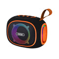 Wireless Bluetooth Speaker Long Battery Life Portable Handle RGB Lighting