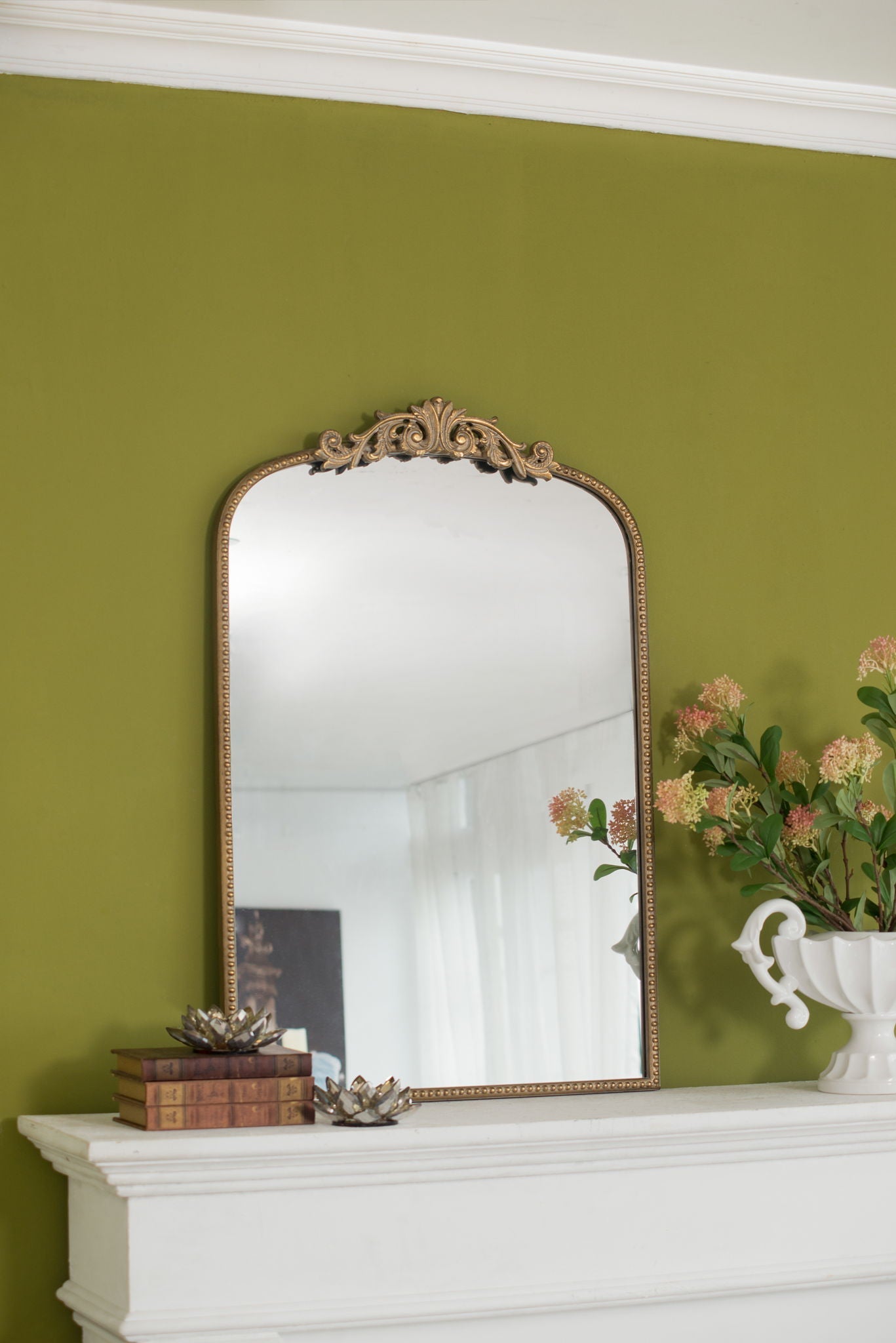 Arch Mirror, Baroque Inspired Wall Decor