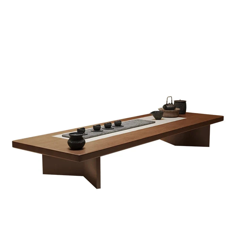 Solid Wood Low Coffee Table