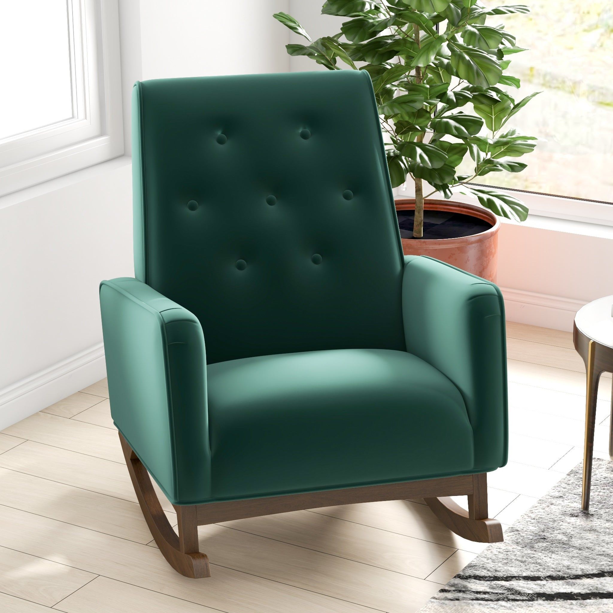 Solid Wood Rocking Chair