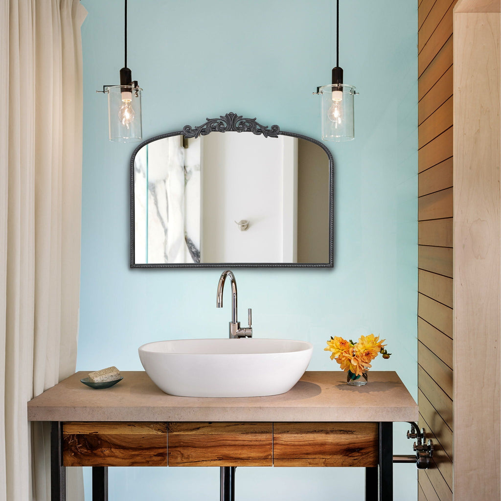 Arch Mirror, Baroque Inspired Wall Decor
