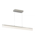36"W 1-Light Linear Bar Ribbon LED Kitchen Island Light Fixture