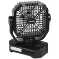 Solar Fan Camping Fan with Solar Panel LED Lantern