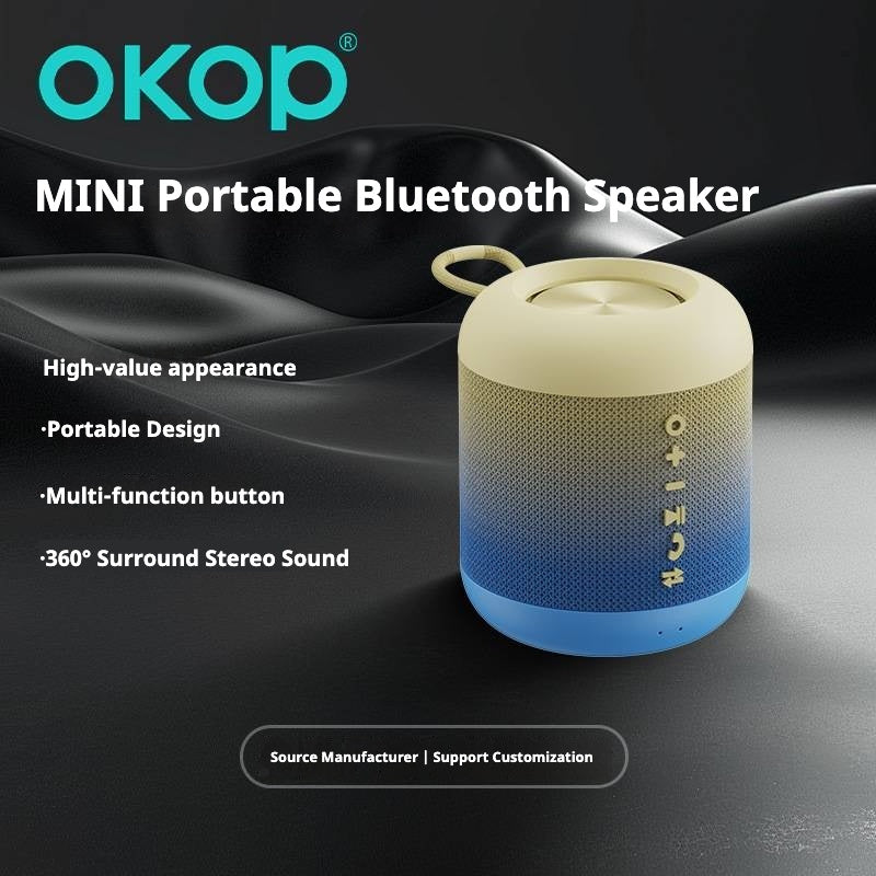Wireless Bluetooth Speaker Featuring A Portable Handle