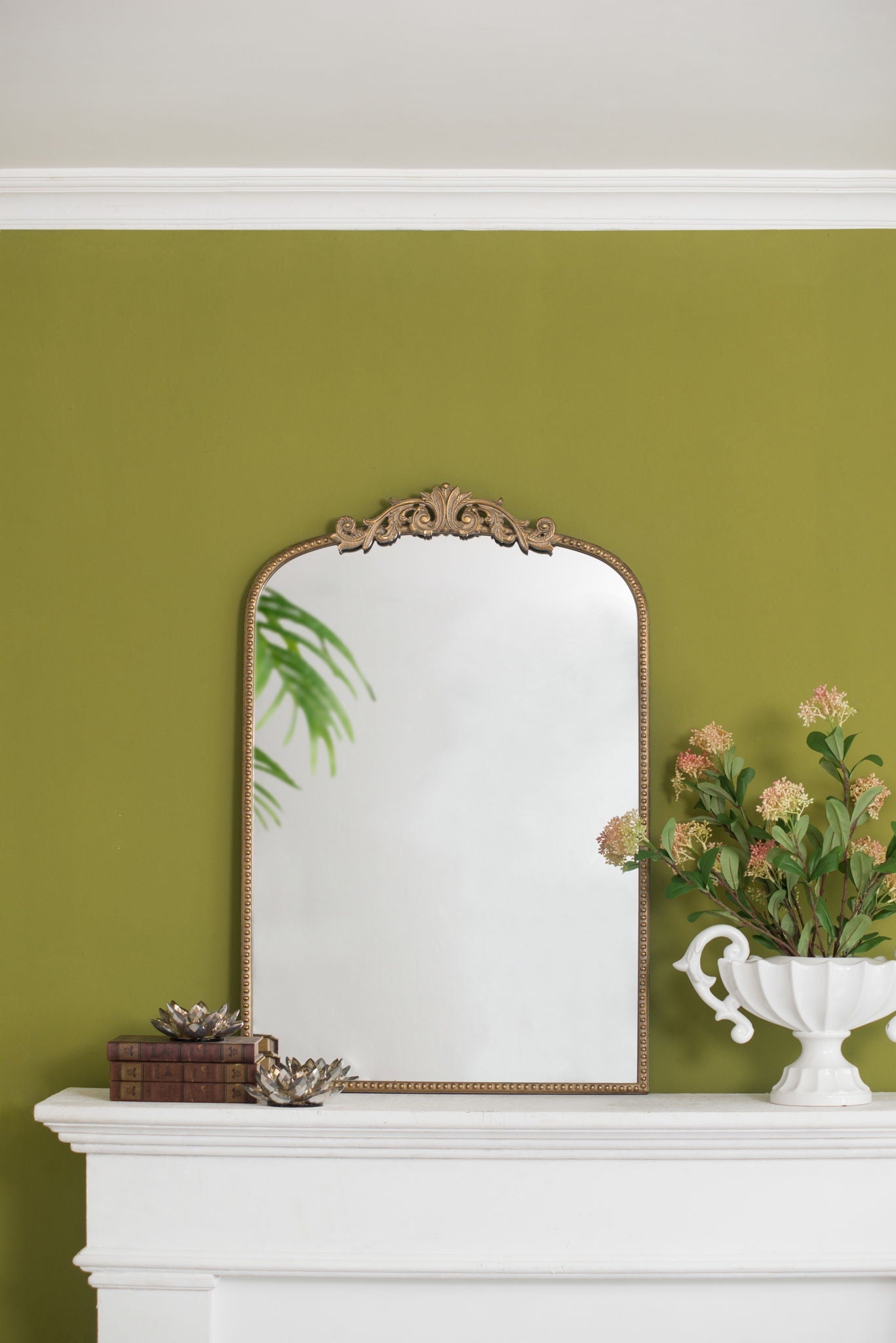 Arch Mirror, Baroque Inspired Wall Decor