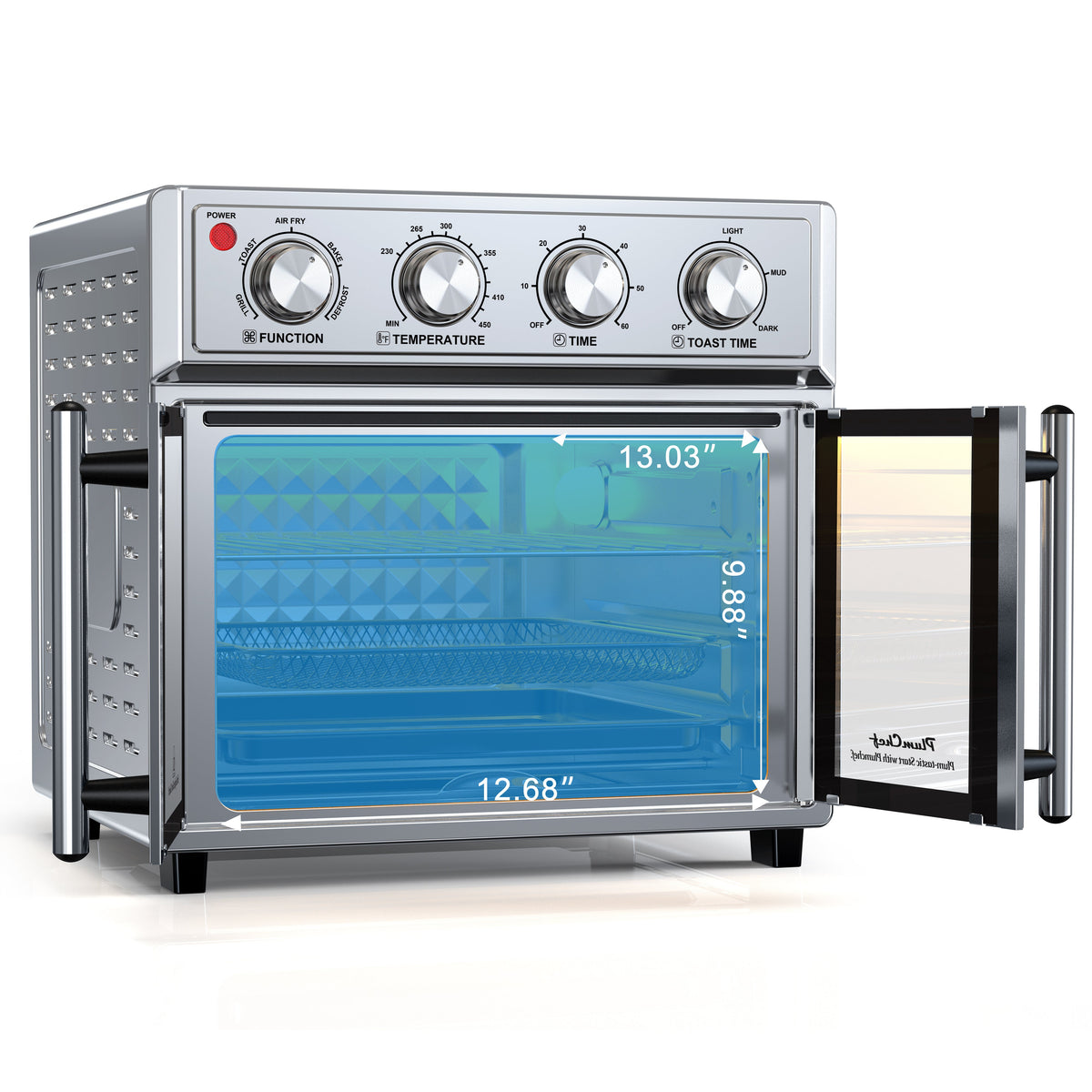 French Double-Door Air Fryer Convection Toaster Oven