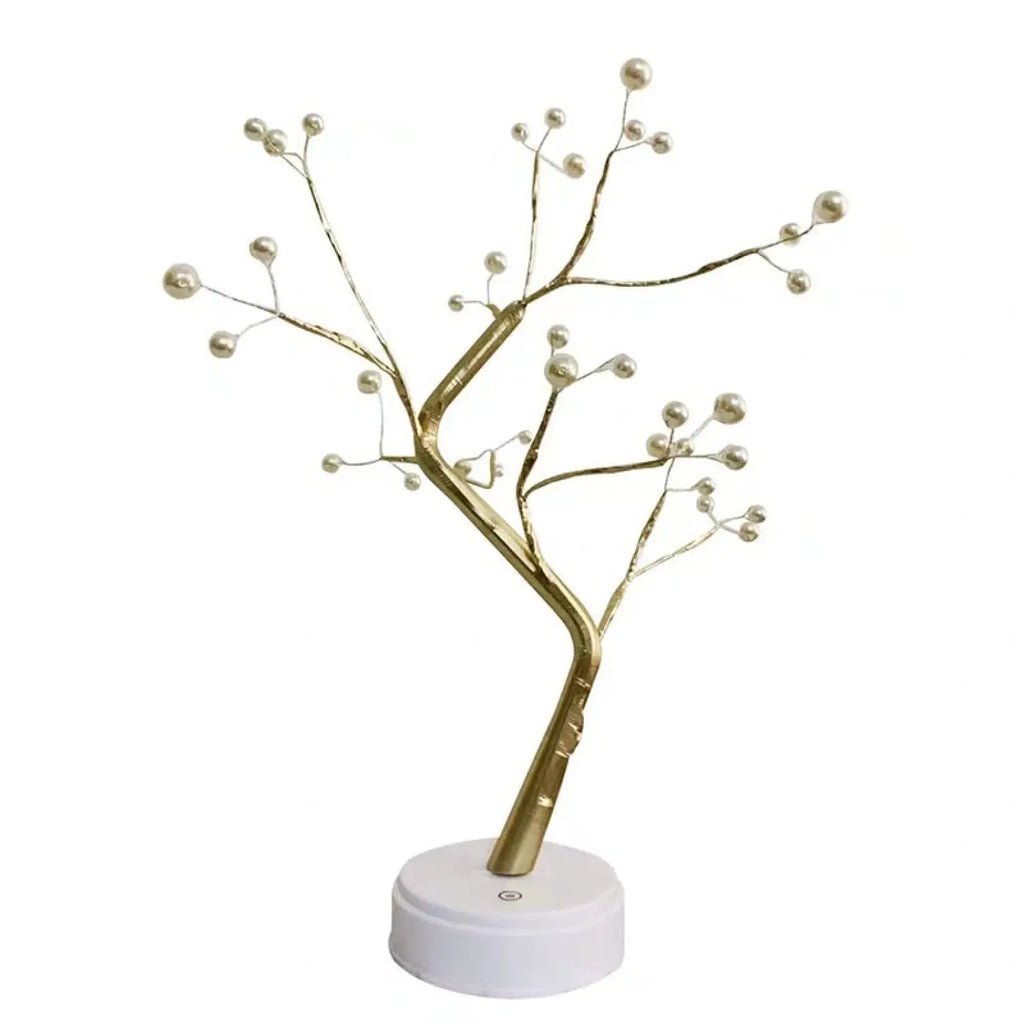 Decorative Bedroom Tree Lights with LED Copper Wire Design