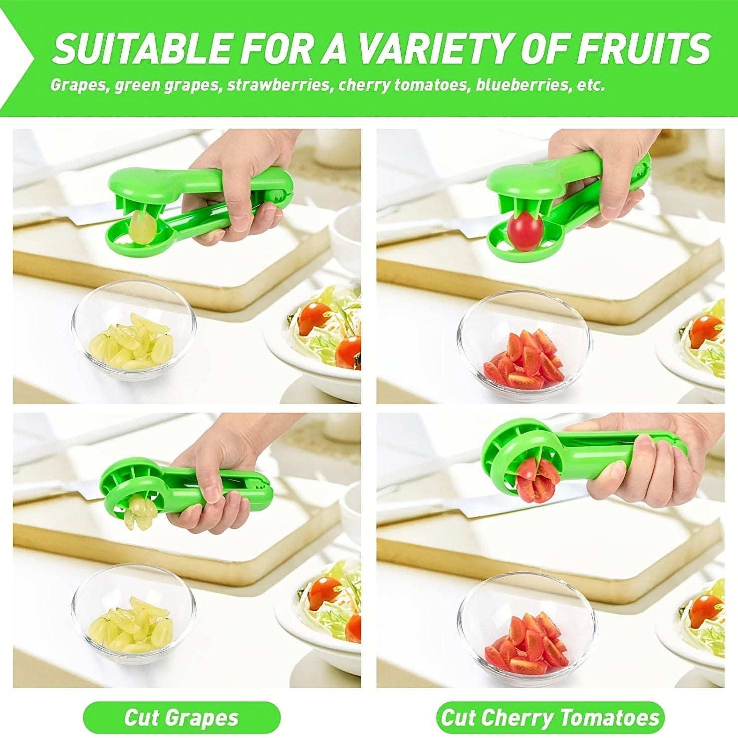 Multifunctional Vegetable and Fruit Cutter - No Blade -