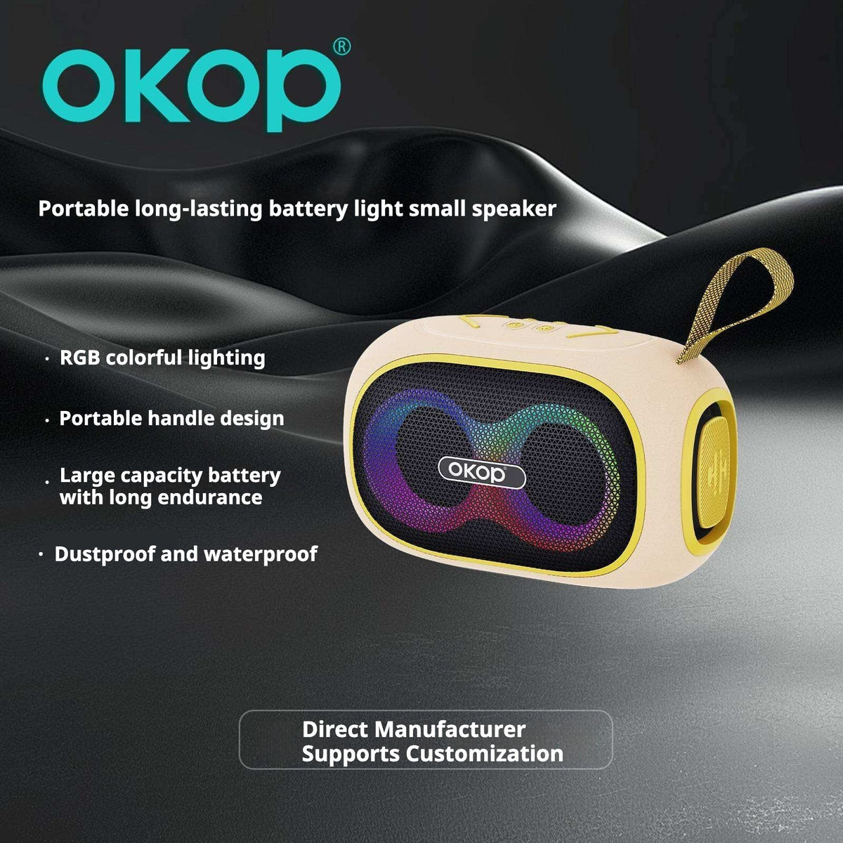 Wireless Bluetooth Speaker Portable Long Battery Life
