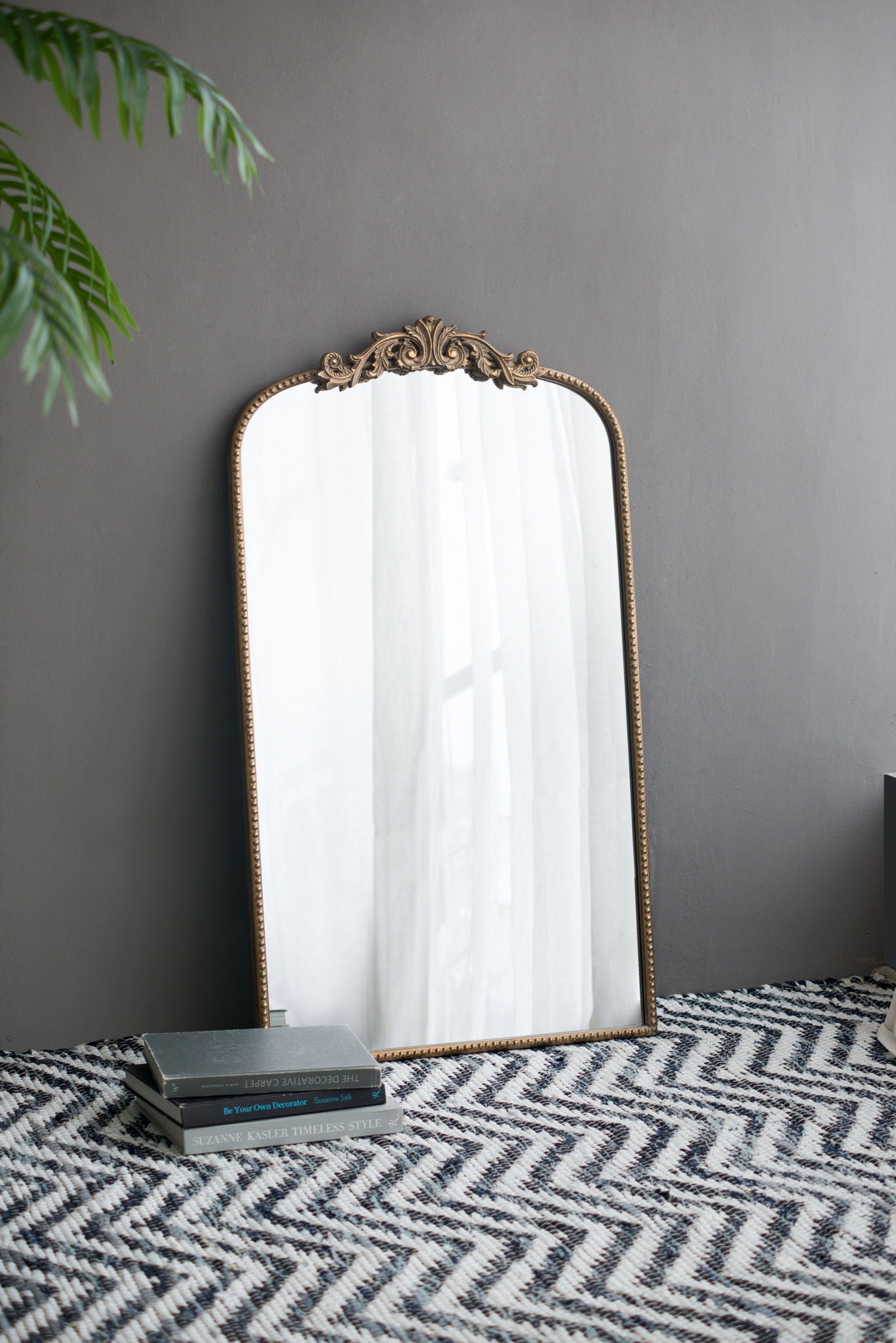 Arch Mirror, Baroque Inspired Wall Decor