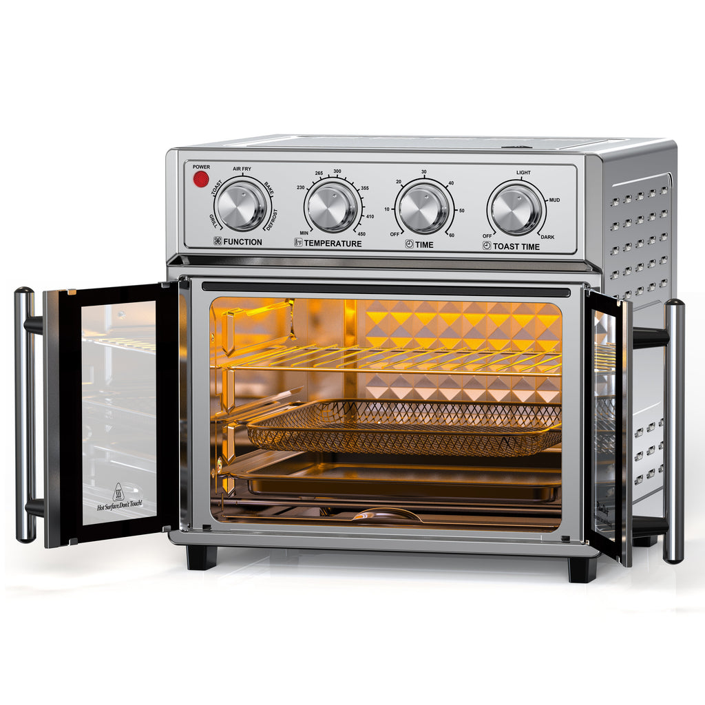 French Double-Door Air Fryer Convection Toaster Oven