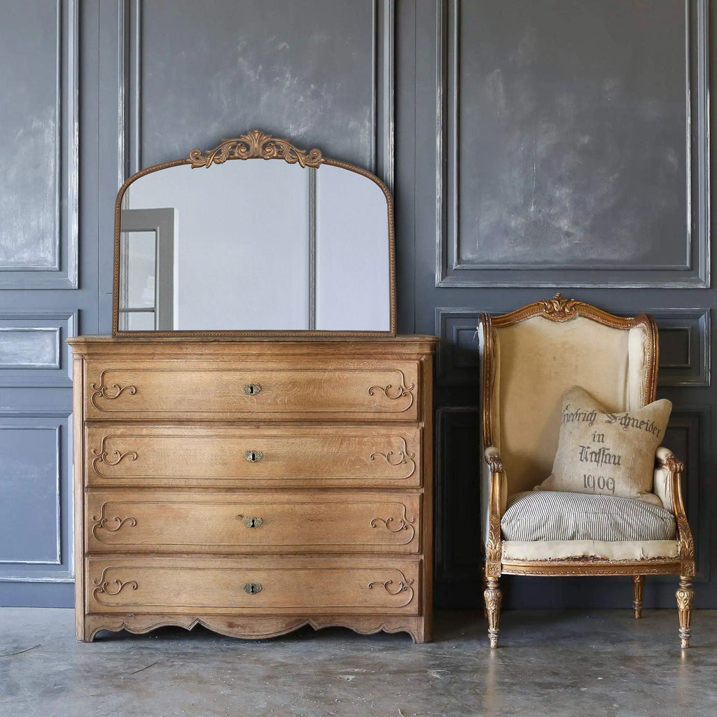 Arch Mirror, Baroque Inspired Wall Decor