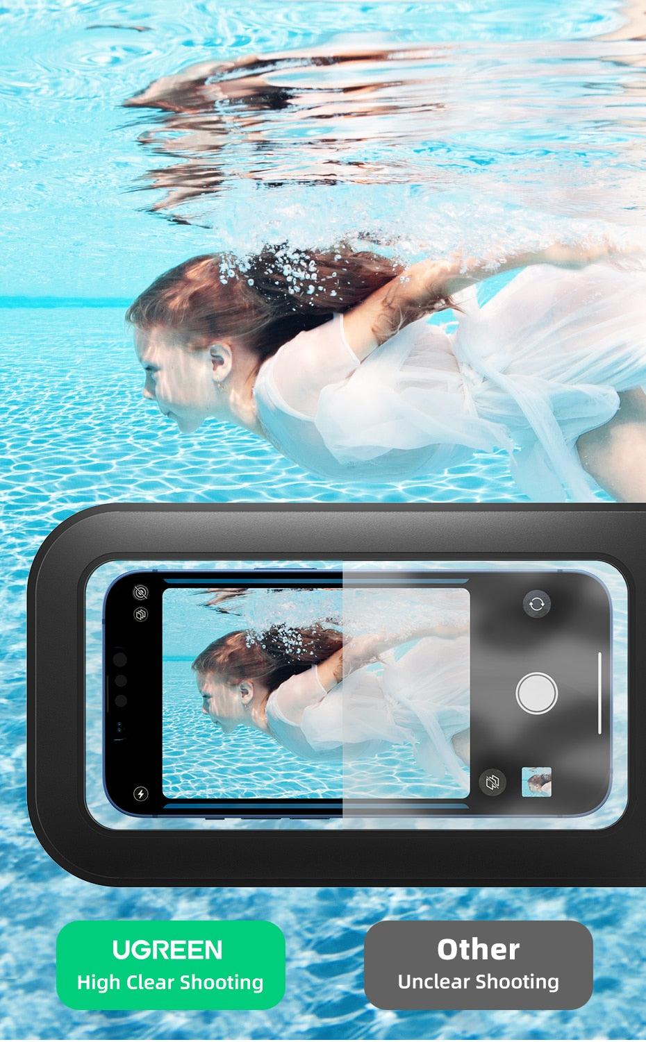 IPX8 Waterproof Phone Case Bag For iPhone