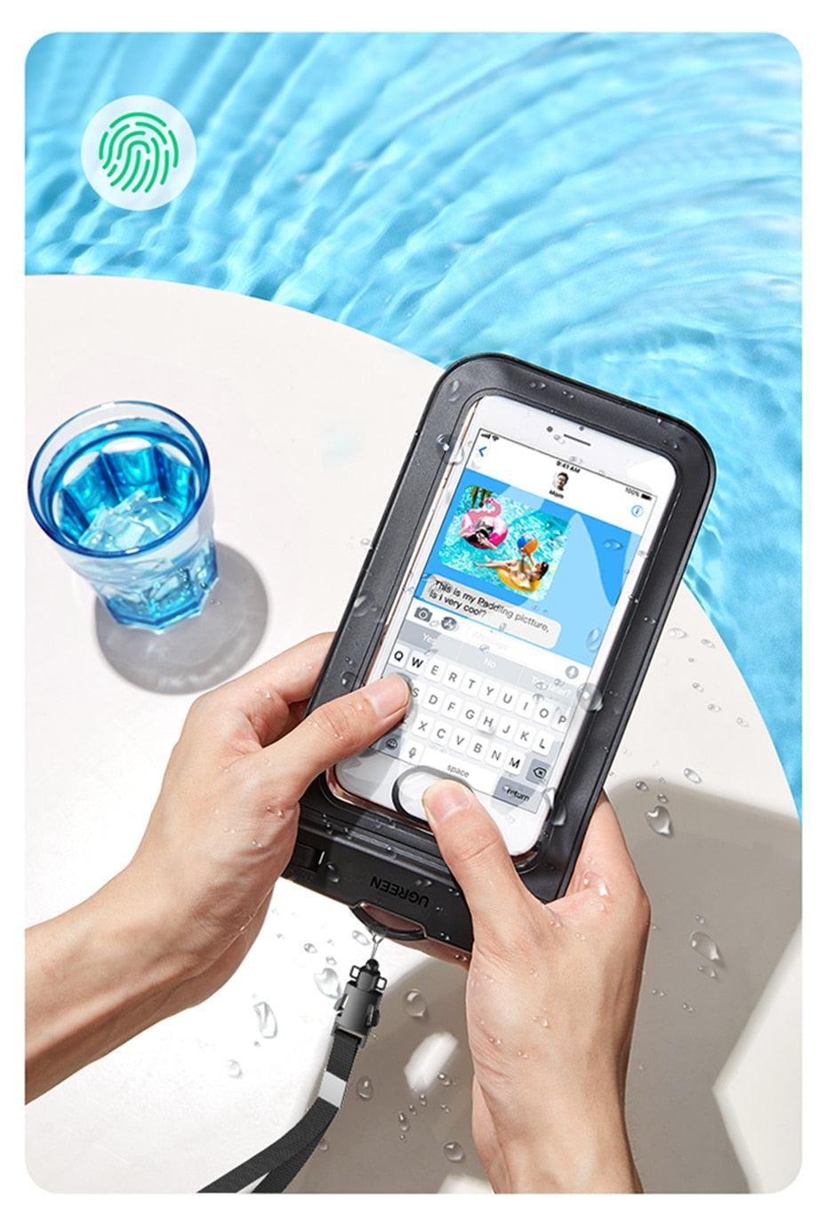 IPX8 Waterproof Phone Case Bag For iPhone