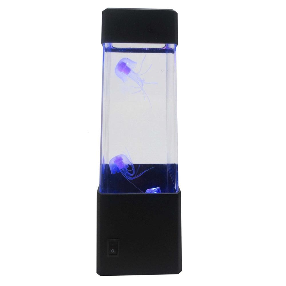 LED Jellyfish Night Light Tank Aquarium Style LED Lamp