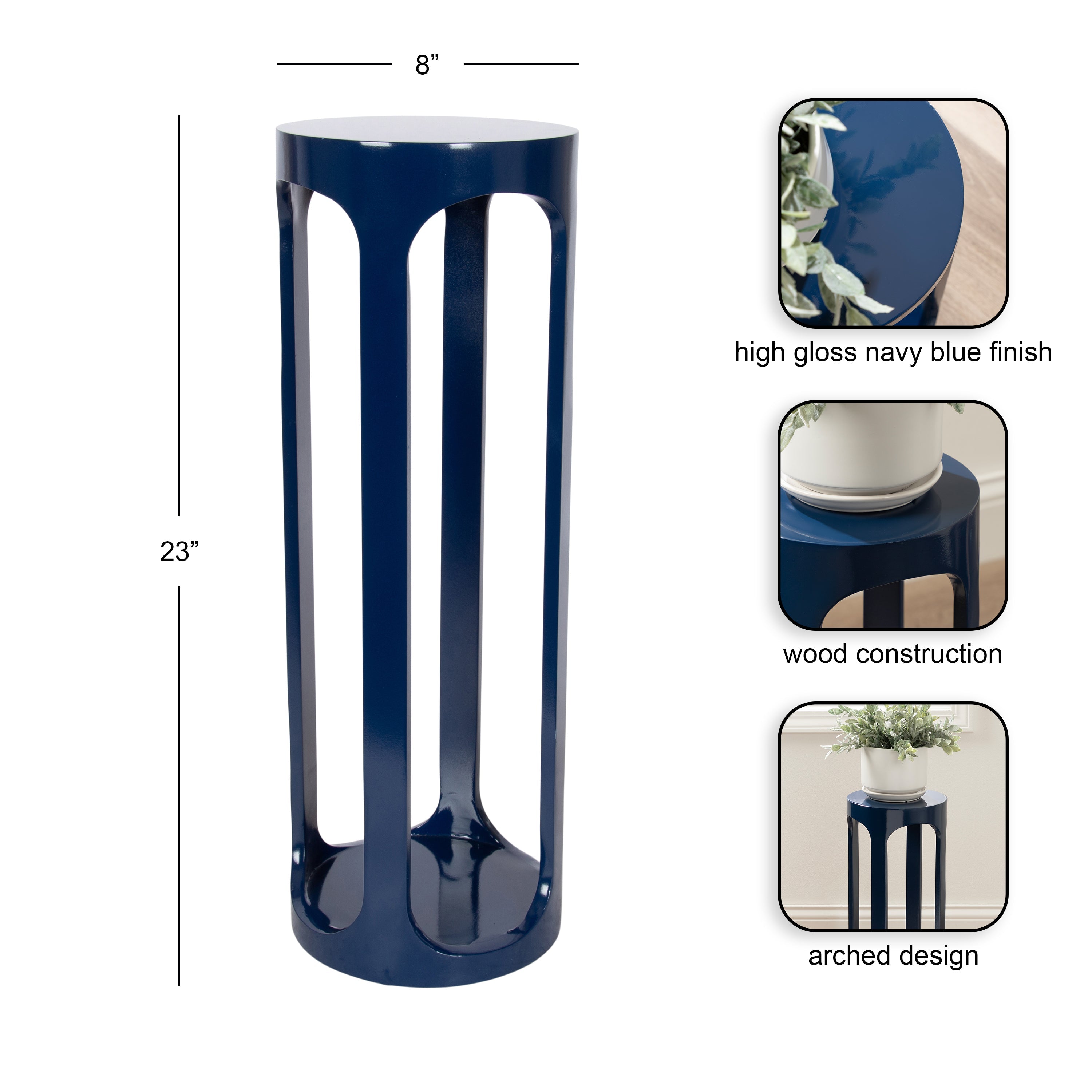 Dahl Wood Drink Table