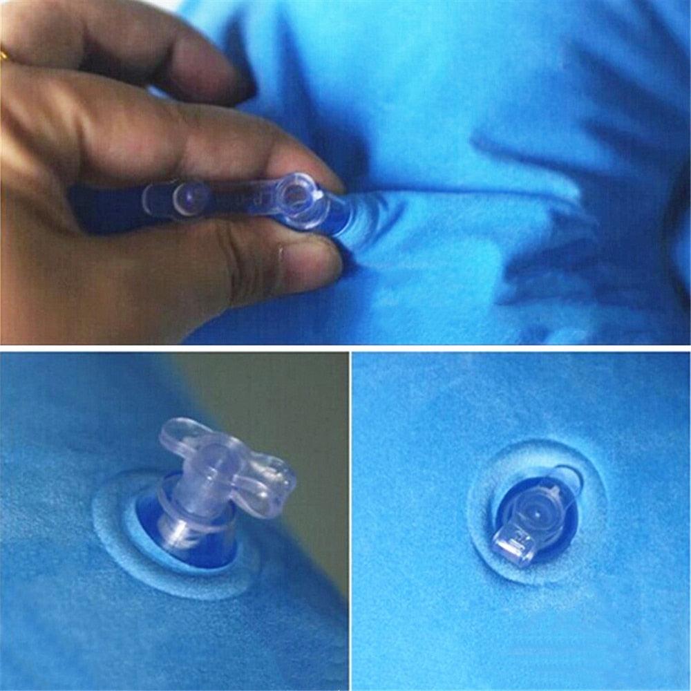 Portable Ultralight Inflatable PVC Nylon Air Pillows