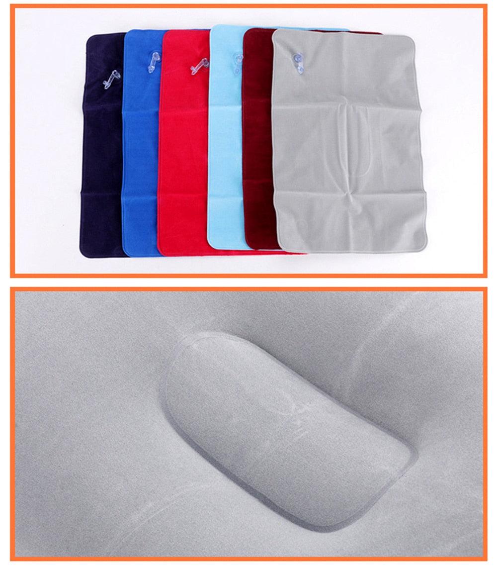 Portable Ultralight Inflatable PVC Nylon Air Pillows