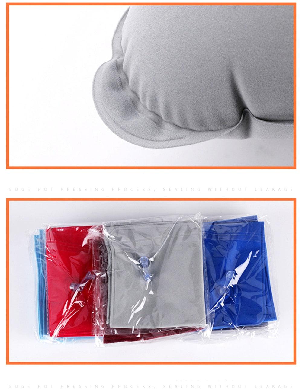 Portable Ultralight Inflatable PVC Nylon Air Pillows