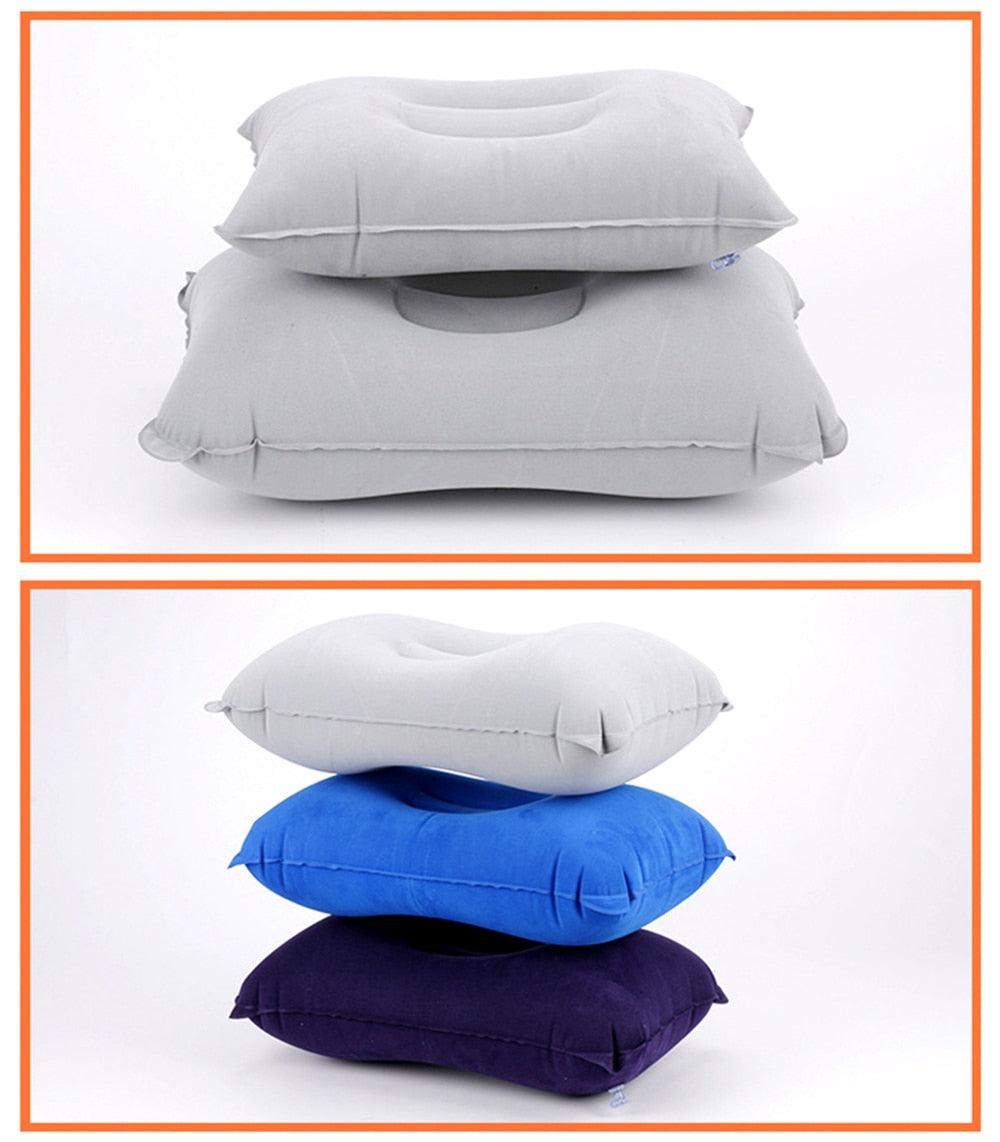 Portable Ultralight Inflatable PVC Nylon Air Pillows