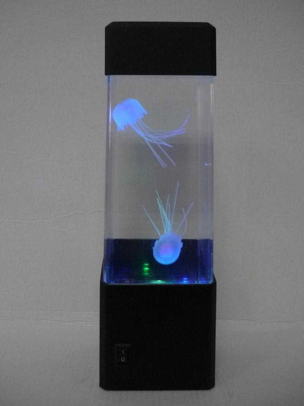 LED Jellyfish Night Light Tank Aquarium Style LED Lamp