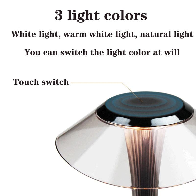 LED Desk Lamp Dimmable Protection Eyes USB Charging