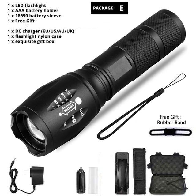 Waterproof Z45 Led Flashlight Ultra Bright