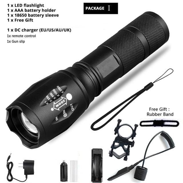 Waterproof Z45 Led Flashlight Ultra Bright