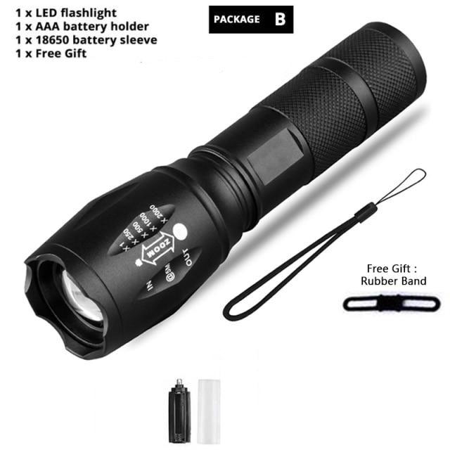 Waterproof Z45 Led Flashlight Ultra Bright