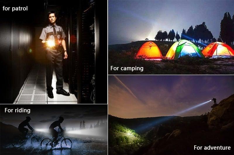 Waterproof Z45 Led Flashlight Ultra Bright