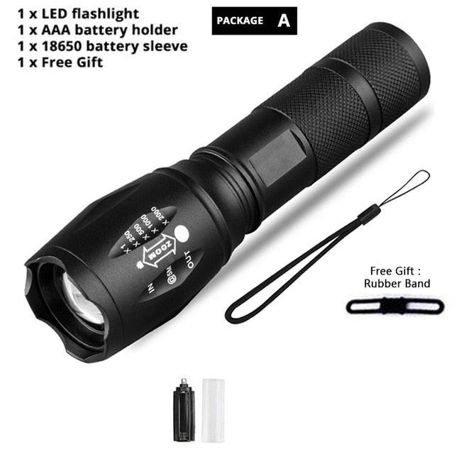 Waterproof Z45 Led Flashlight Ultra Bright